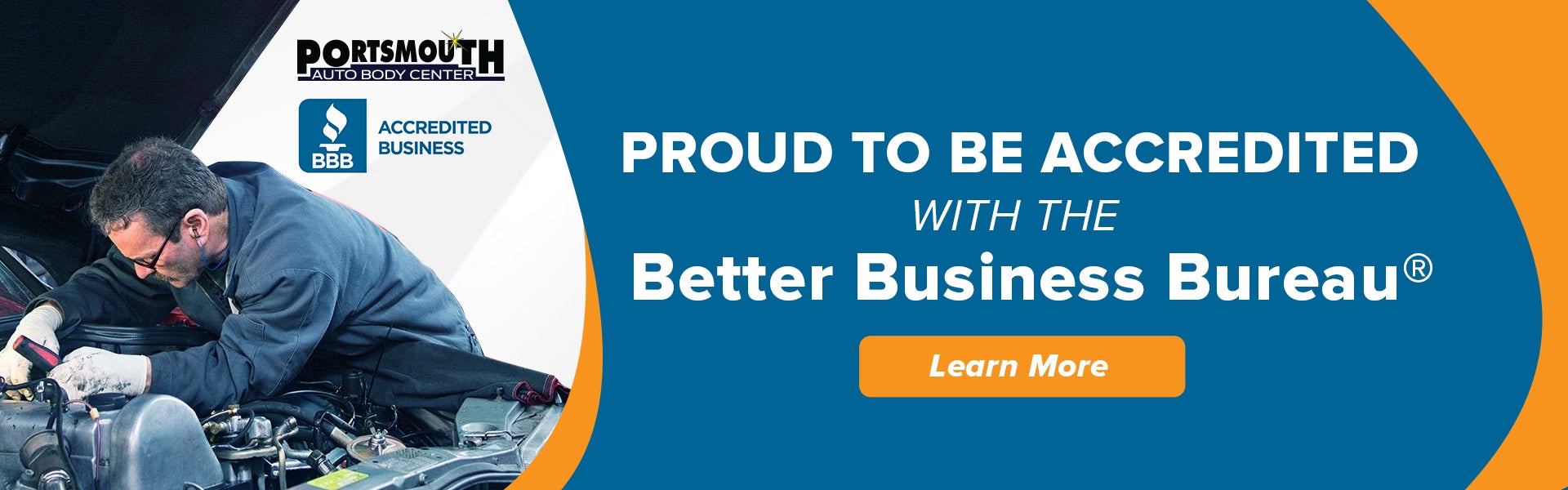 Proud to be accredited with the Better Business Bureau
